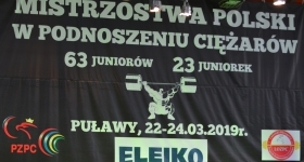 Mistrzostwa Polski Juniorek w podnoszeniu ciężarów - 6 miejsce Marty Dawidowskiej