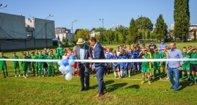 Otwarcie nowego boiska - podsumowanie uroczystości z 2 września 2023 r. - RKS Okęcie Warszawa